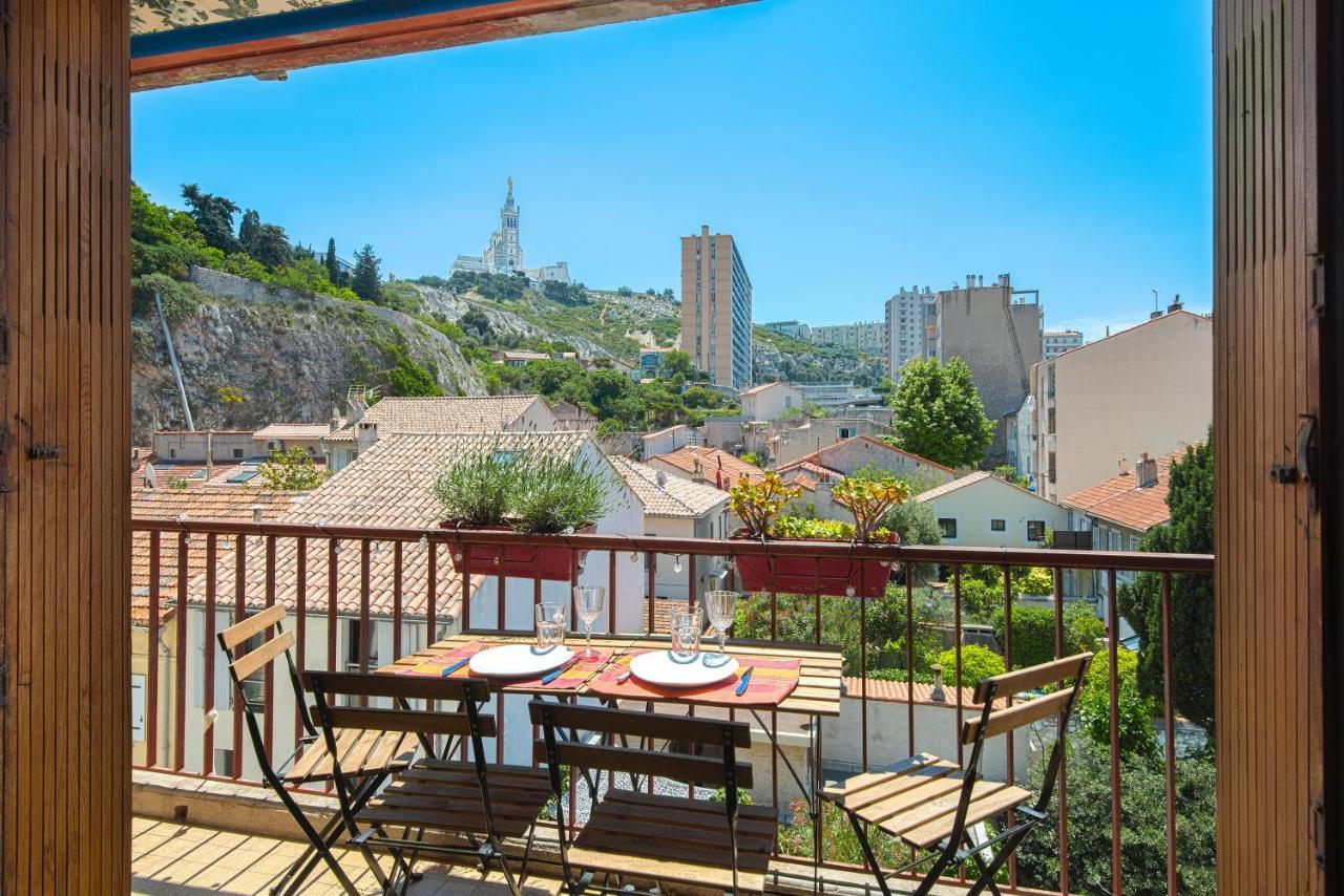 Un Balcon Sur Notre Dame Appartement Marseilles Buitenkant foto